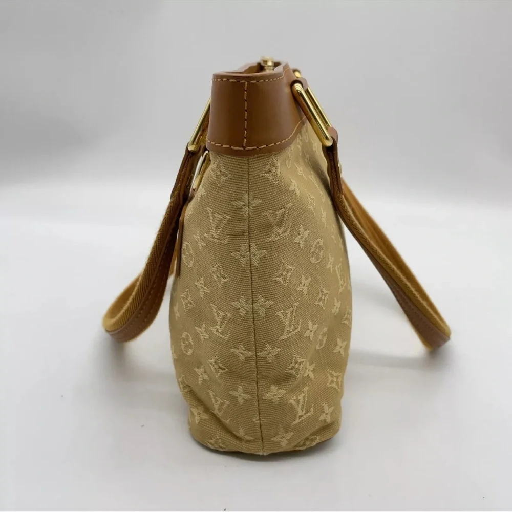 Authentic LOUIS VUITTON Monogram Mini Lucille PM Hand Bag (color Tan) (beige) - Picture 6 of 17